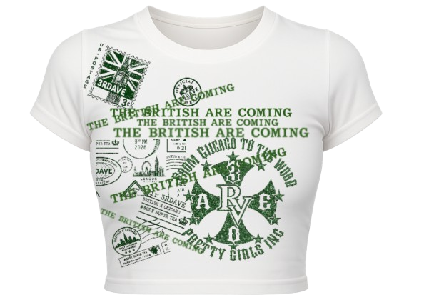 The British Are Coming Baby Tee